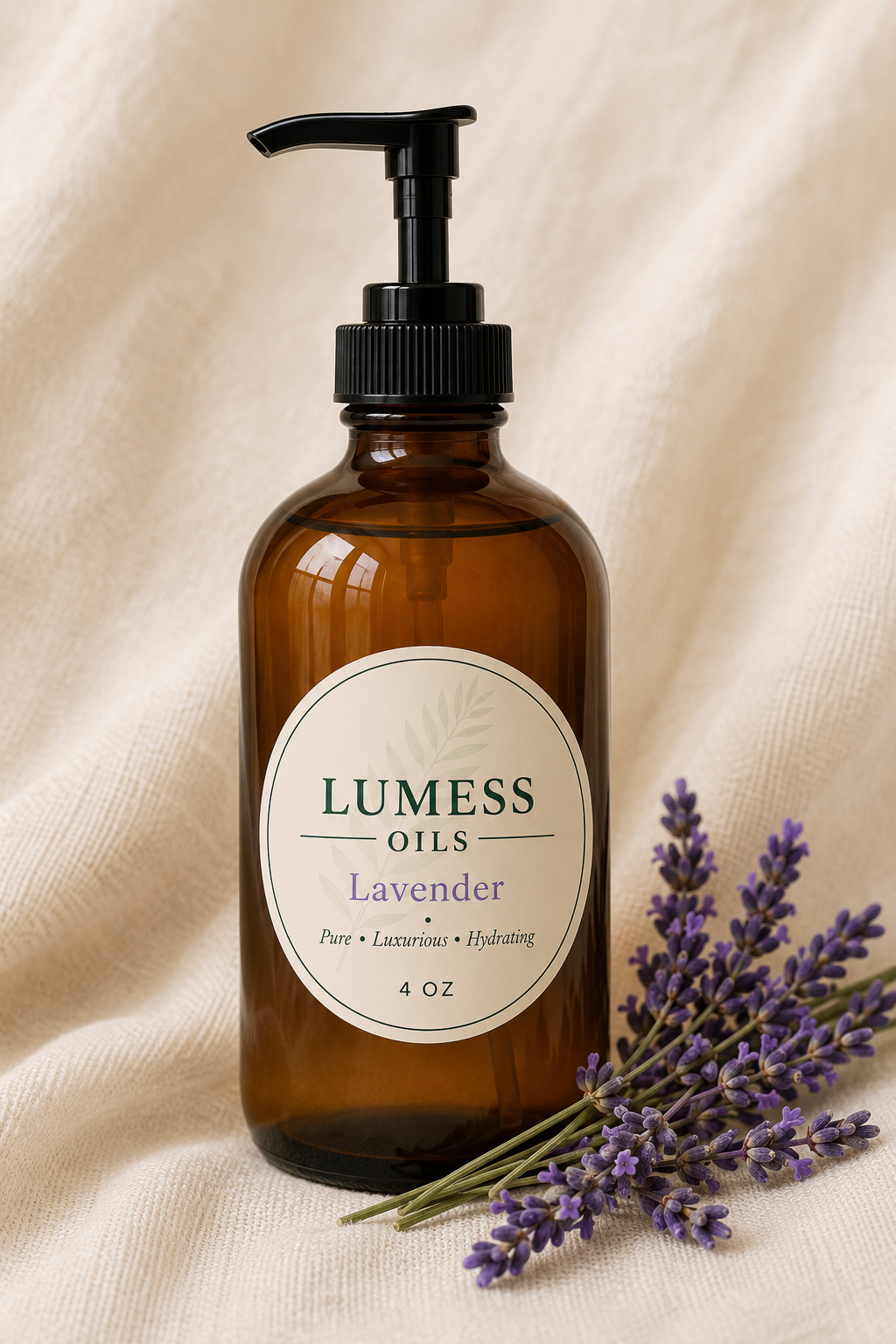 LUMESS Oils - LAVENDER Face and Body Oil (4oz)