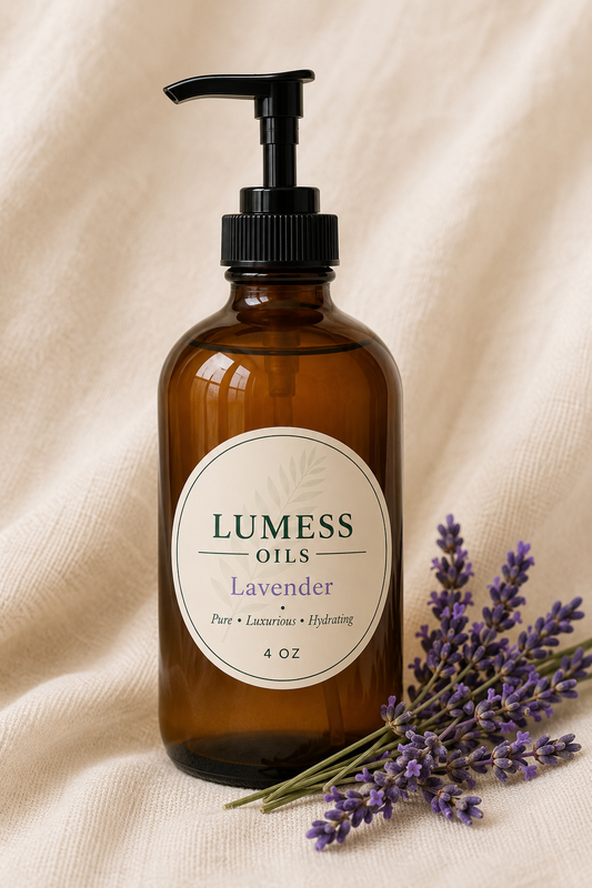 LUMESS Oils - LAVENDER Face and Body Oil (4oz)