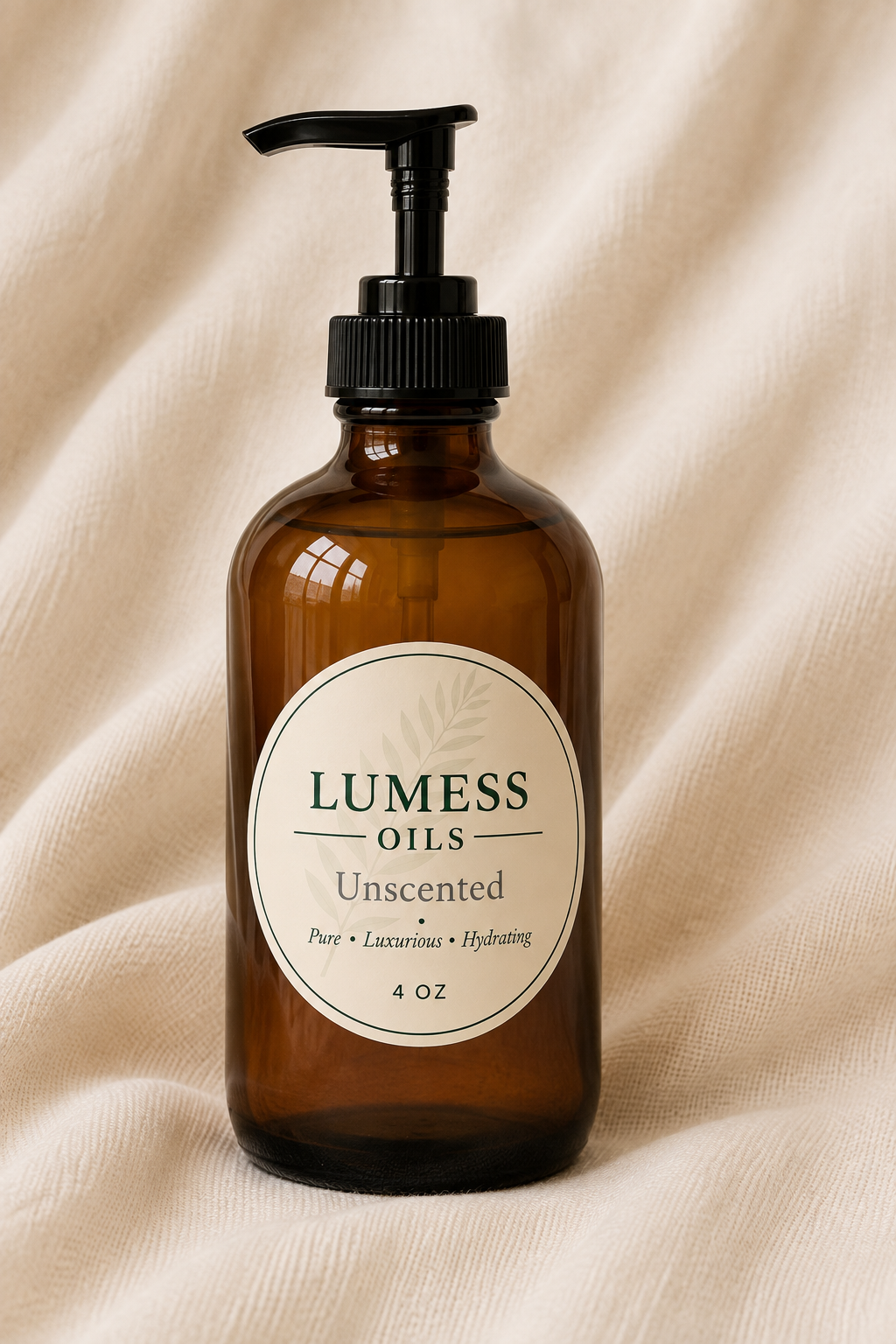 LUMESS Oils - UNSCENTED Face and Body Oil (4oz)