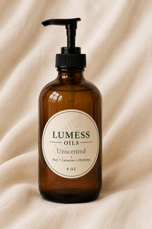 LUMESS Oils - UNSCENTED Face and Body Oil (4oz)